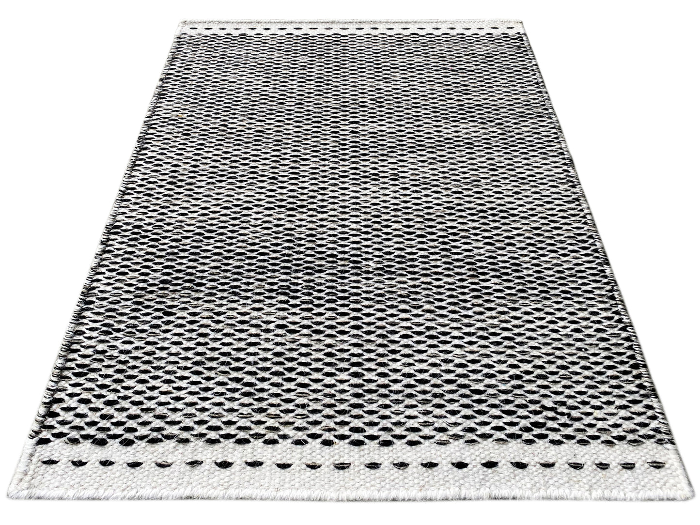 Tapete Kelim Preto - 60x90 cm