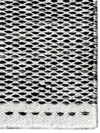 Tapete Kelim Preto - 60x90 cm
