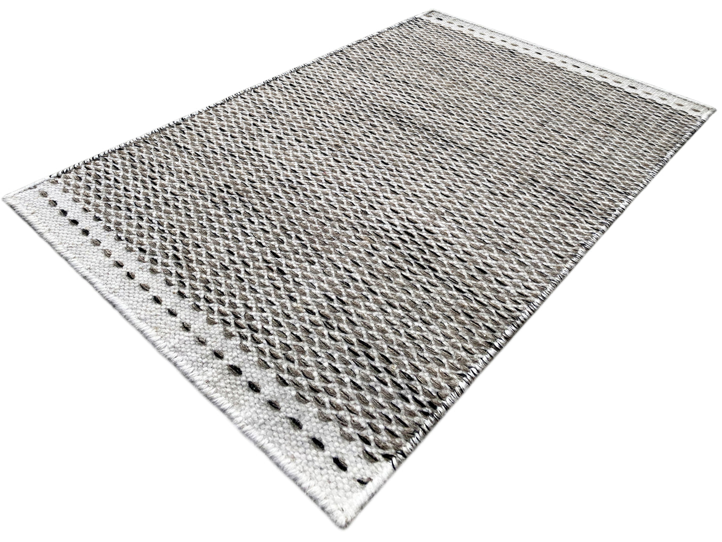 Tapete Kelim Cinzento - 60x90 cm