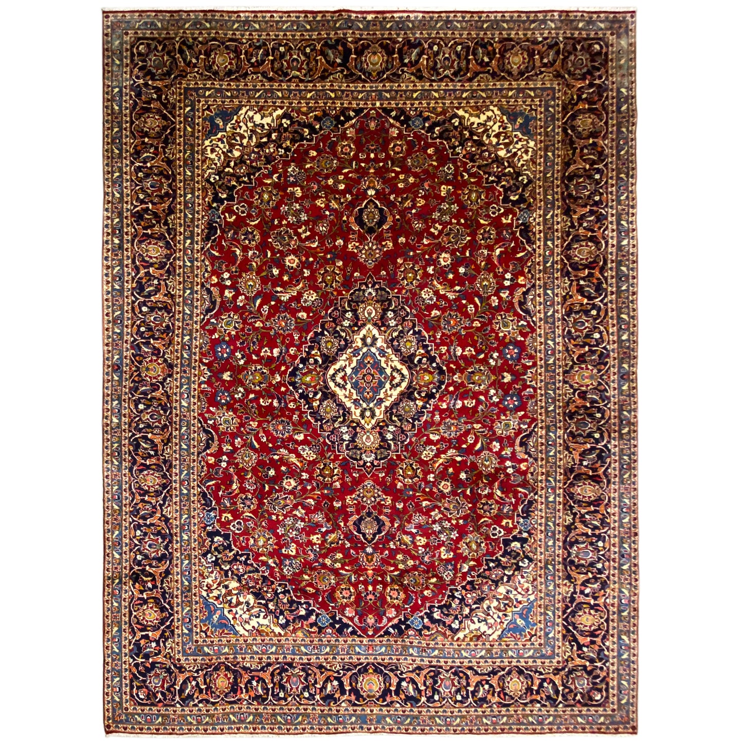 Keshan - Vermelho (400x288 cm)