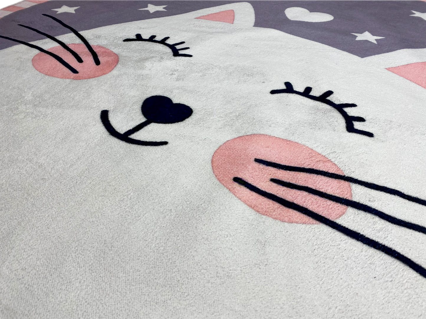 Tapete infantil redondo Gato, 160 cm