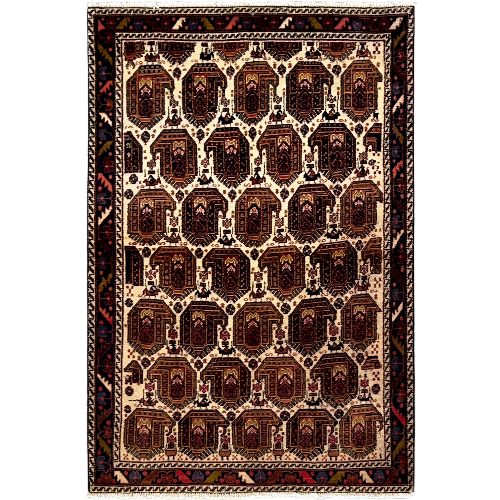  Shahre Babak Teppich 150x124 cm - Premium Shahre Babak Teppich from German Carpet Shop - Just €0! Shop now at German Carpet Shop