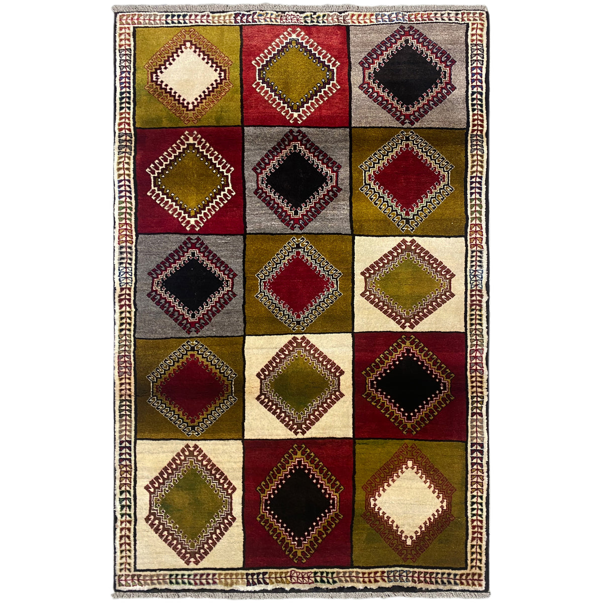Tapete Shiraz Qashqai - 206x120 cm