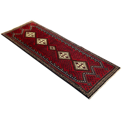  Roter Sirjan Läufer Teppich 282x89cm - Premium Sirjan Teppiche from German Carpet Shop - Just €0! Shop now at German Carpet Shop