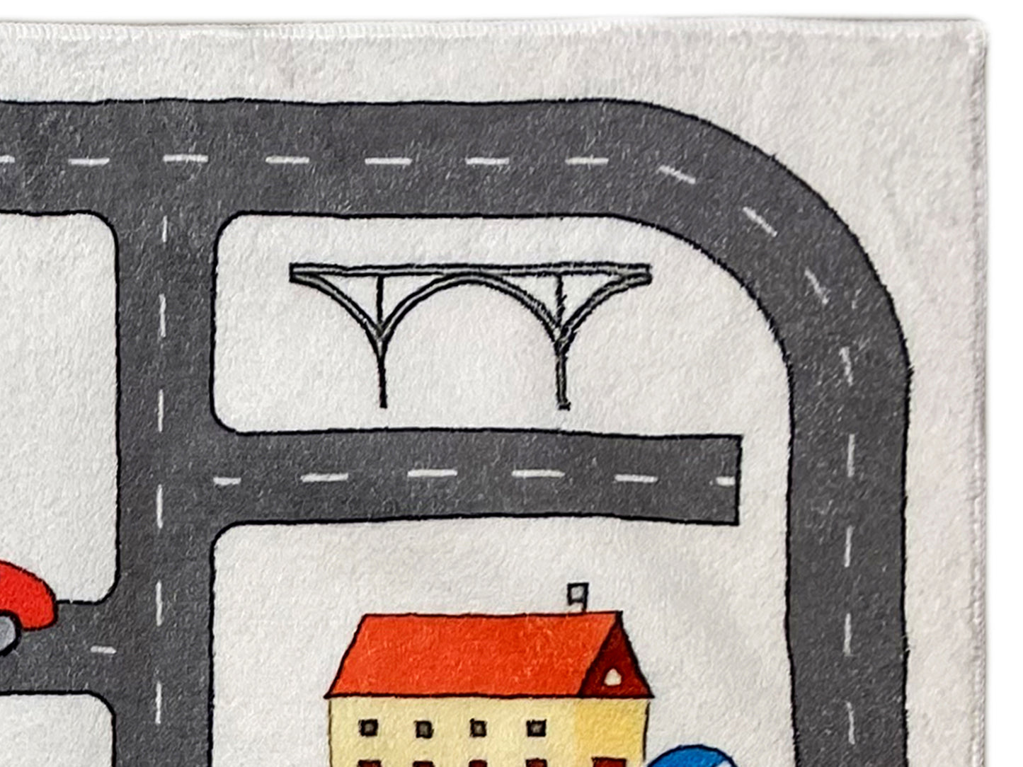 Tapete infantil „Rua“, bege, 90 × 160 cm