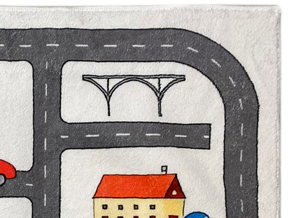 Tapete infantil „Rua“, bege, 90 × 160 cm