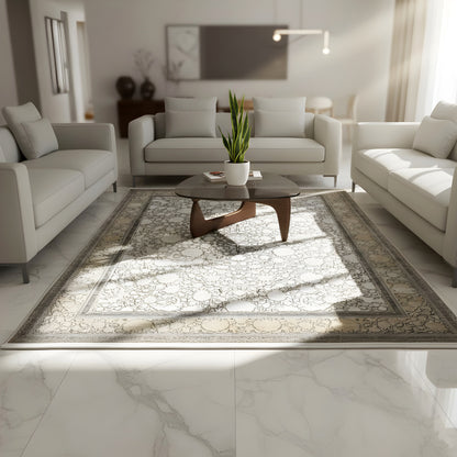 Tapete Prateado-Dourado 170x240cm