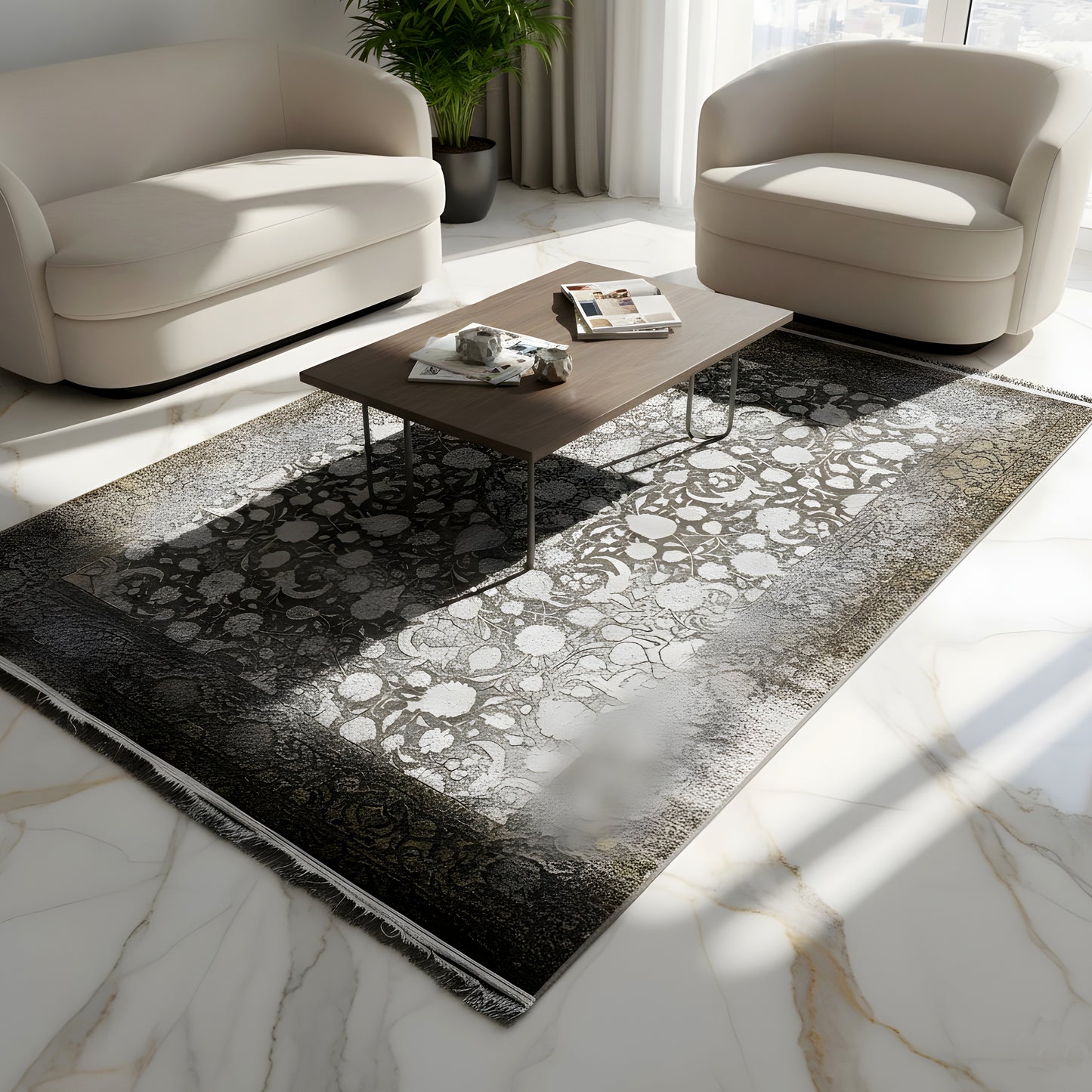 Wohnzimmerteppiche-1200-4040937-1315RauchigesGold - German Carpet Shop