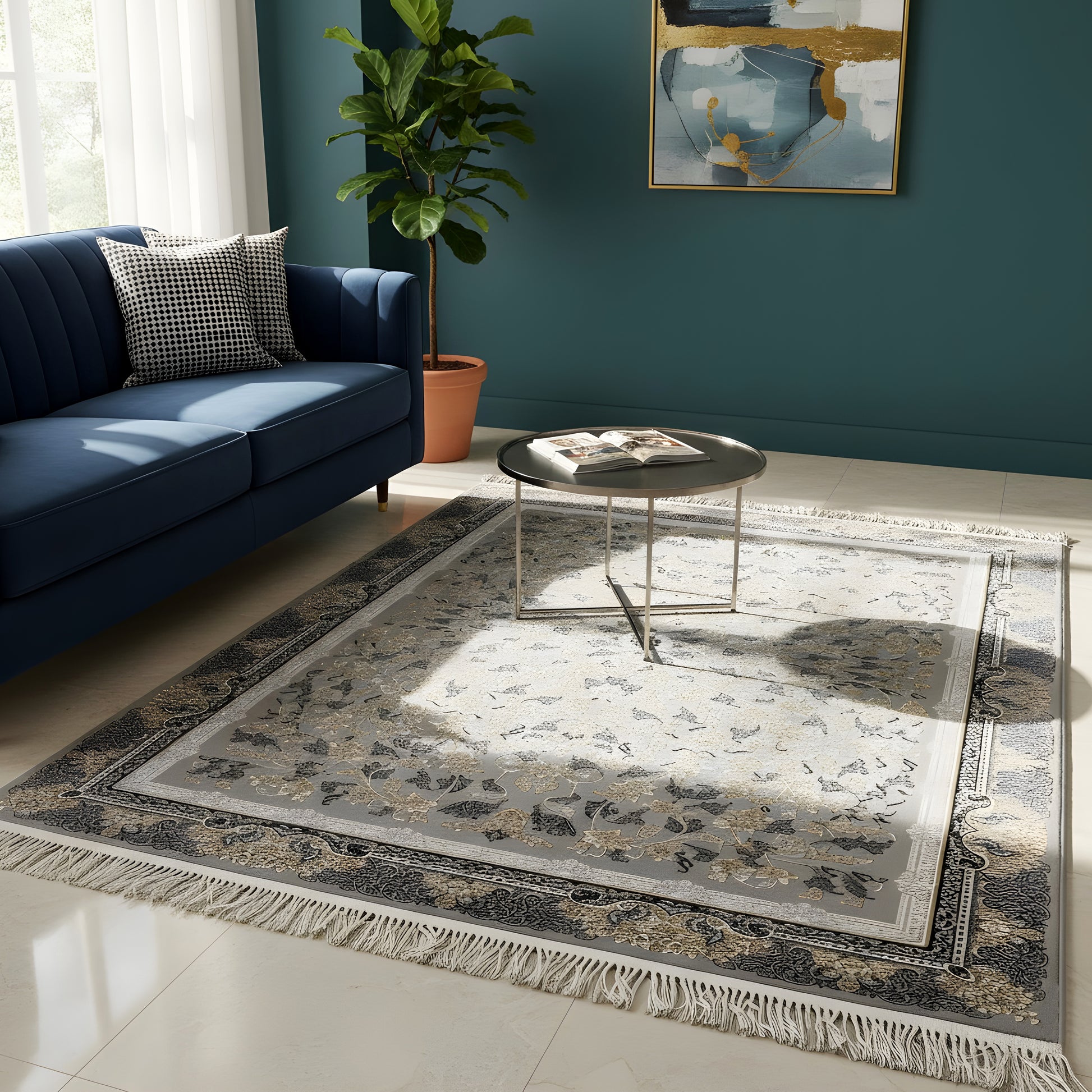 Wohnzimmerteppiche-4041000-7114N-160x230 - German Carpet Shop