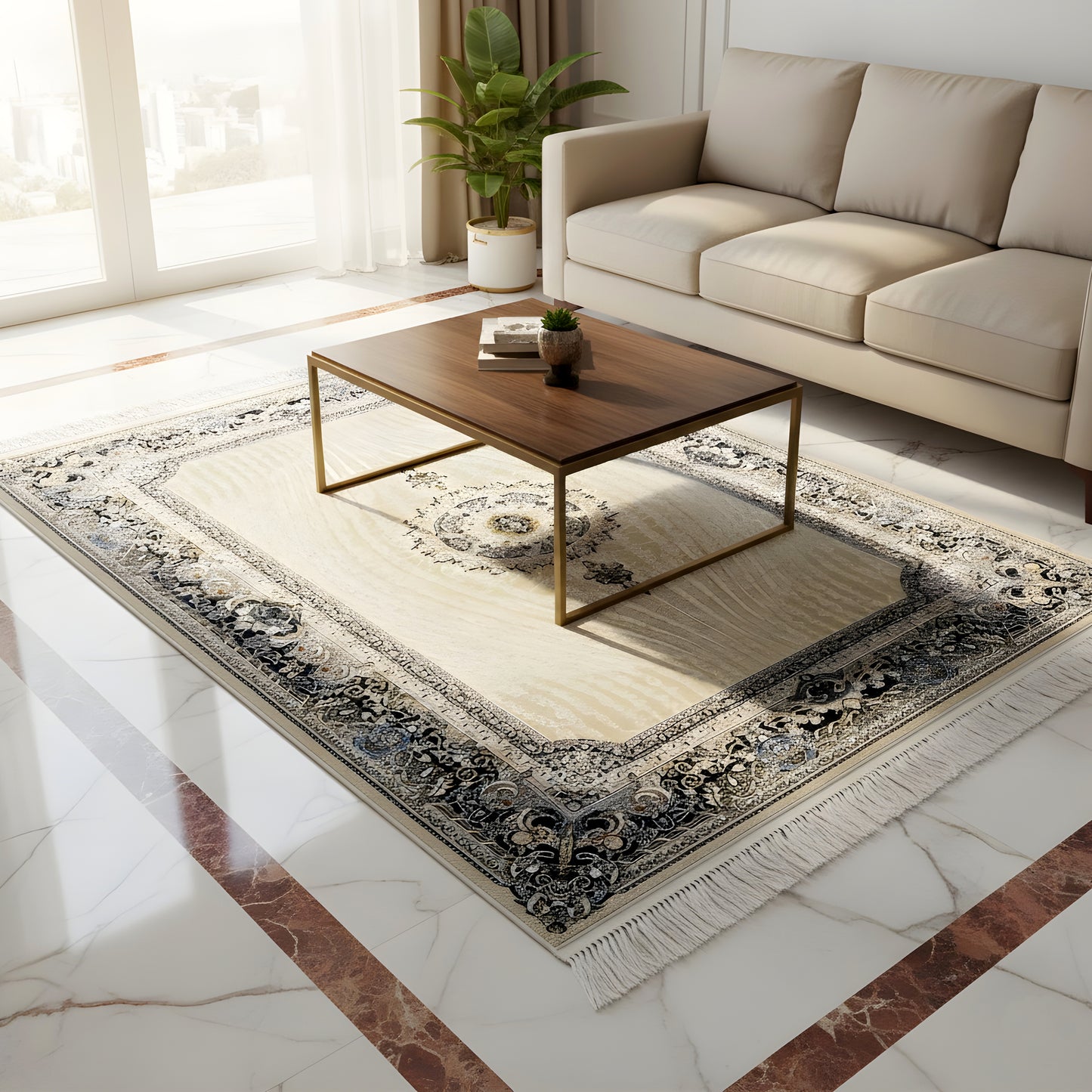 Wohnzimmerteppiche-700-4040992-7210B-160x230 - German Carpet Shop