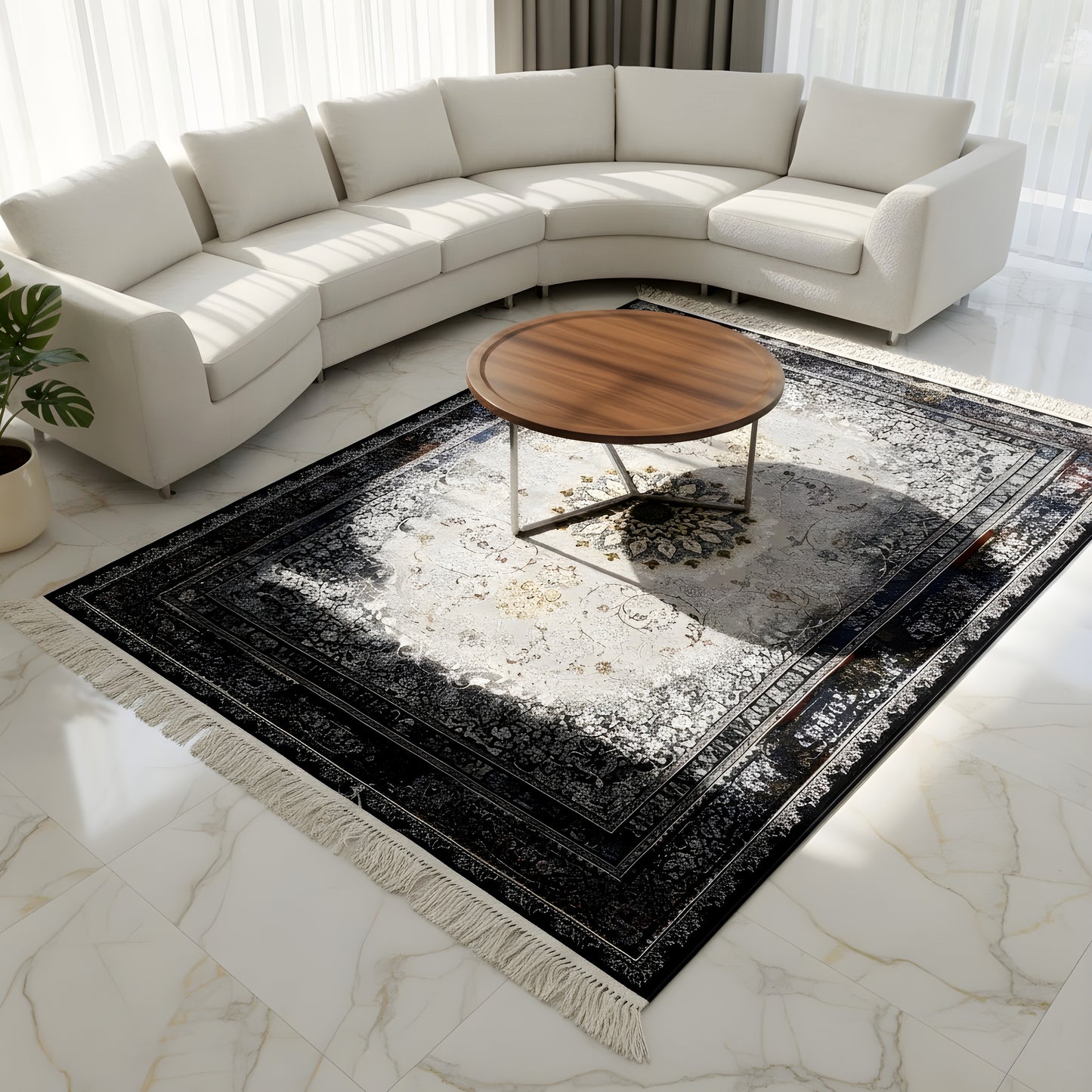 Tapete Medalhão 160x230cm