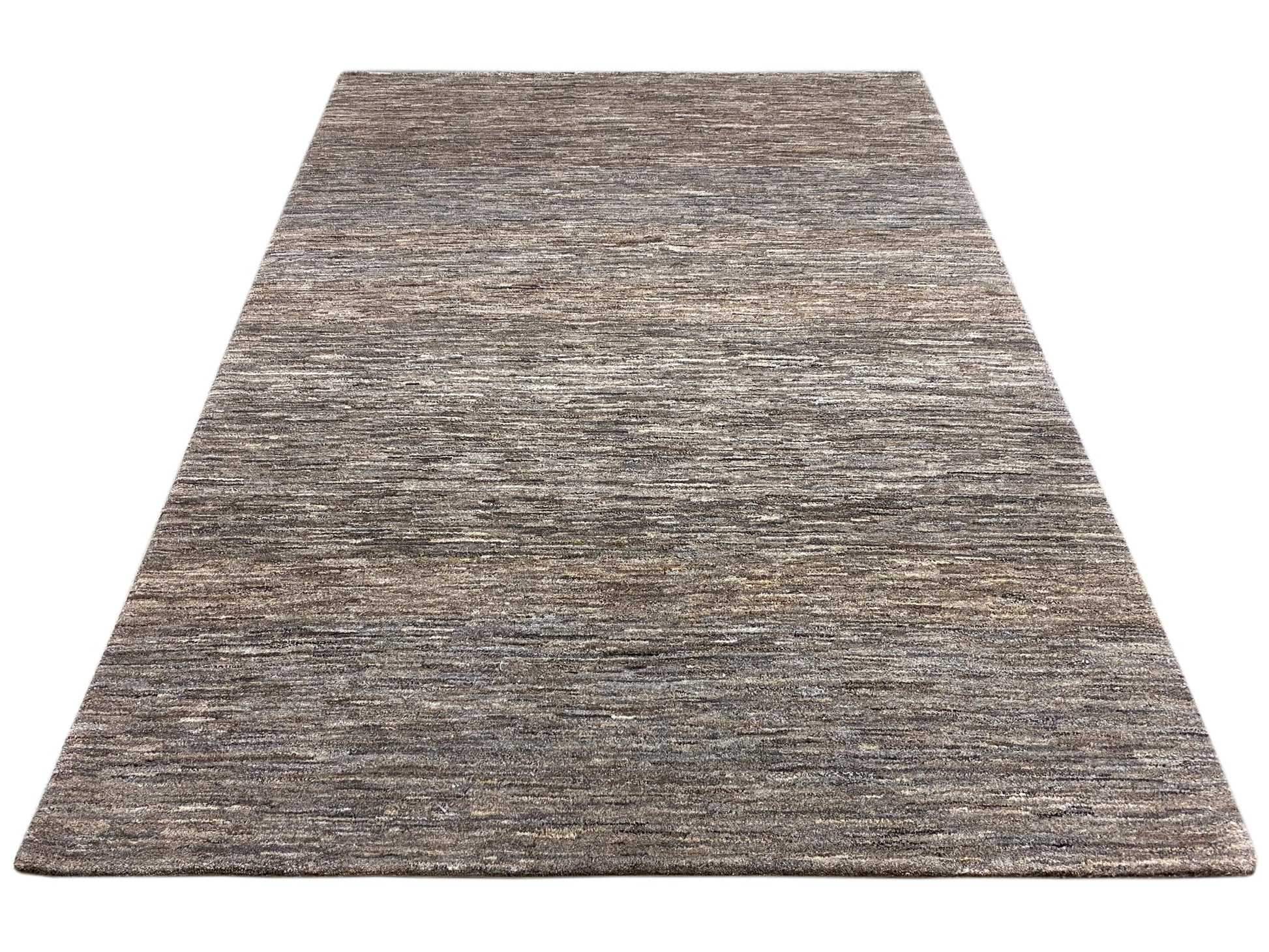 Exclusive hand-knotted Gabbeh rug vegetable dyed