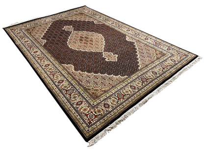 Oriental Indo Tabriz rug with fine floral design