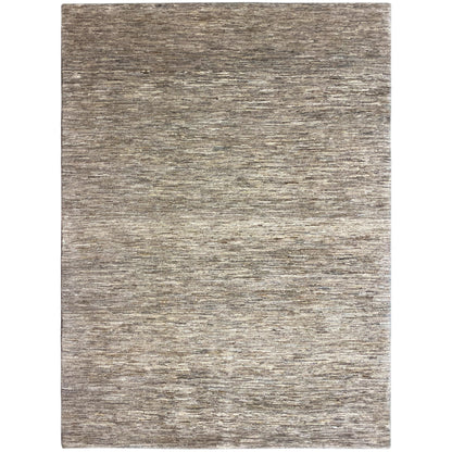 Handgeknüpfter Gabbeh Teppich in Beige aus reiner Wolle