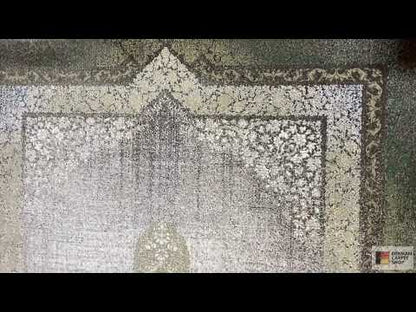 Estrela verde-fumo 170x240cm