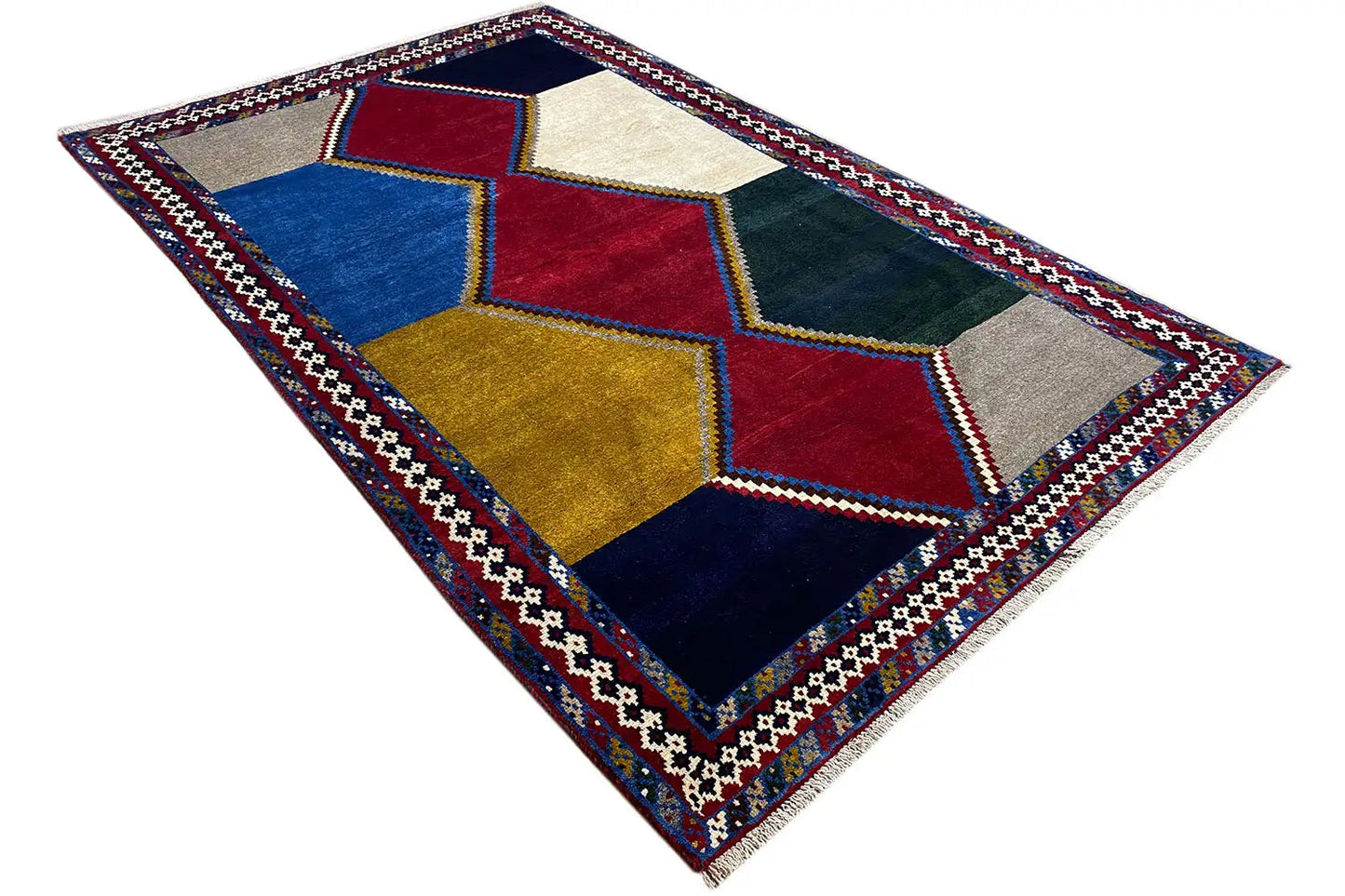 Löwen Gabbeh - 8974987 (235x151cm) - German Carpet Shop